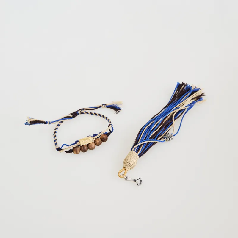 Agarwood Bead Rope Woven Bracelet BB-8 (Set)